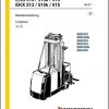 Jungheinrich Forklift EKS EKX 513 515 515k DE Operating Manual 1