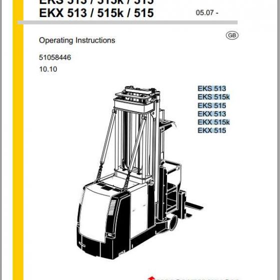 Jungheinrich Forklift ELE 16 18 20 Operating Instructions