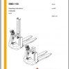 Jungheinrich Forklift EMD 115i EN Operating Instructions 1