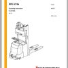 Jungheinrich Forklift ERC 215a Operating Instructions 1
