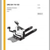 Jungheinrich Forklift ERE 116 225 Operating Instruction 1