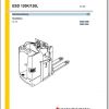 Jungheinrich Forklift ESD 120 Operating Manual DE 1