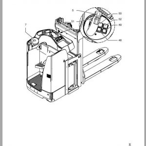 Jungheinrich Forklift ESD 120 Operating Manual DE 2