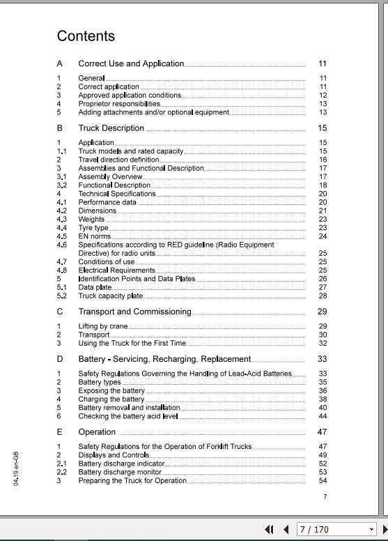 Jungheinrich Forklift ESE 220 320 Operating Instructions 2