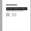 Jungheinrich Forklift ETG 214 355 Operating Instructions 1