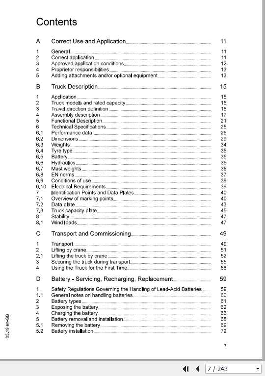 Jungheinrich Forklift ETMV 214 325 Operating Instructions 2