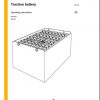 Jungheinrich Forklift ETRIATT Traction Battery Operating Instructions 1
