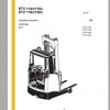 Jungheinrich Forklift ETV 110 116 Operating Instructions 1