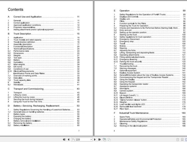 Jungheinrich Forklift ETV 110 116 Operating Instructions 2