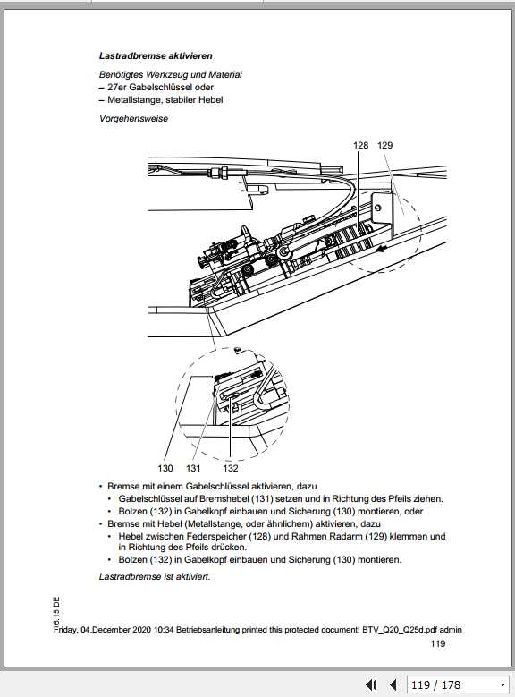 Jungheinrich Forklift ETV Q20 Q25 Operating Manual DE 2