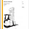 Jungheinrich Forklift ETX 513 515 Operating Instructions 1