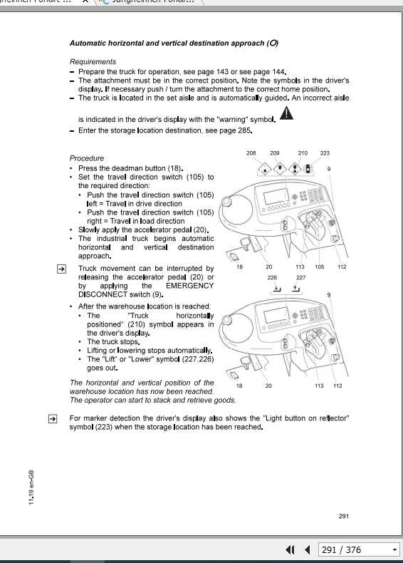 Jungheinrich Forklift ETX 513 515 Operating Instructions 3
