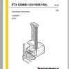 Jungheinrich Forklift ETXK Kombi 125 150 Operating Instructions 1