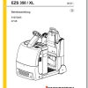 Jungheinrich Forklift EZS 330 350 Operating Manual DE 1