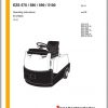 Jungheinrich Forklift EZS 570 580 590 5100 Operating Instructions 1