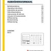 Jungheinrich Forklift HHV Operating Manual DE 1