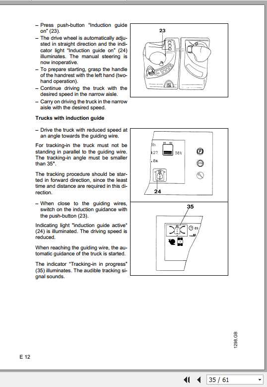 Jungheinrich Forklift KMS 100 Operating Instructions 2