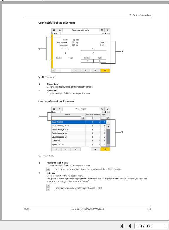 Jungheinrich Forklift LRK EN Operating Instructions 3