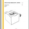 Jungheinrich Forklift Li Ion 24V 80V Operating Manual DE 1