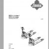Jungheinrich Forklift PTE 1.3 1.5 Li Ion Operating Instructions 1