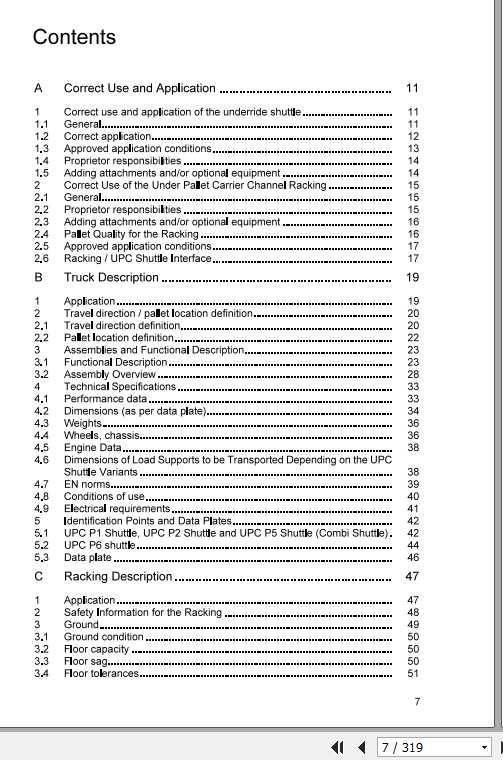 Jungheinrich Forklift Under Pallet Carier Lagersystem Operating Instructions 2