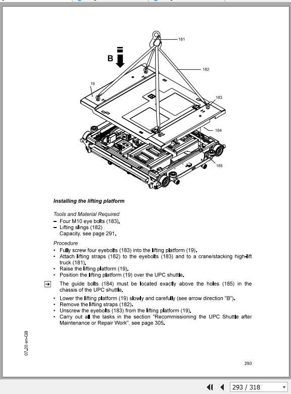 Jungheinrich Forklift Under Pallet Carier Lagersystem Operating Instructions 3