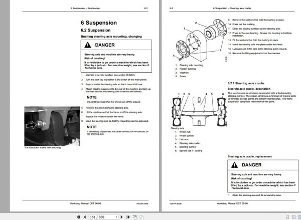 Kalmar Empty Container Handler 8 9T DCT 80 90 Workshop Manual 3