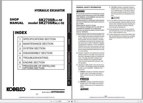 Kobelco 11.4 GB PDF Updated 2021 Heavy Machinery Service Manual Shop Manual 10