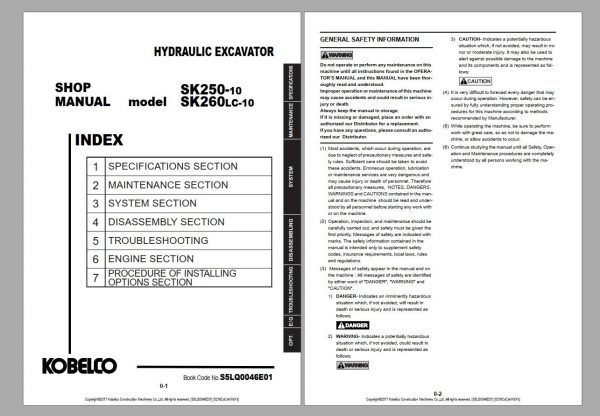 Kobelco 11.4 GB PDF Updated 2021 Heavy Machinery Service Manual Shop Manual 5 1