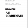 Komatsu Air Conditioner Shop Manual 2005 SEBM036406 1
