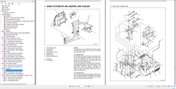 Komatsu Air Conditioner Shop Manual 2005 SEBM036406 3