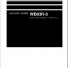 Komatsu Backhoe Loader WB93R 8 Shop Manual 1
