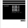 Komatsu Bulldozer D31EX D37PX 22 Shop Manual SEN04343 09 1