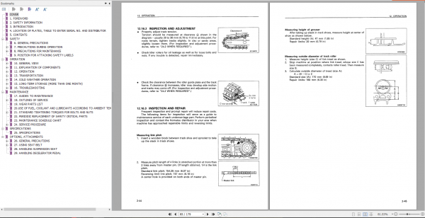 Komatsu Bulldozer D31E D37P 5A Operation Maintenance Manual 4