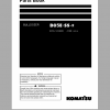 Komatsu Bulldozer D85E SS 2 Parts Book 1