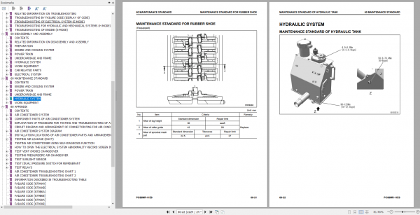 Komatsu Crawler Midi Excavator PC88MR 11E0 Shop Manual SEN06853 03 3