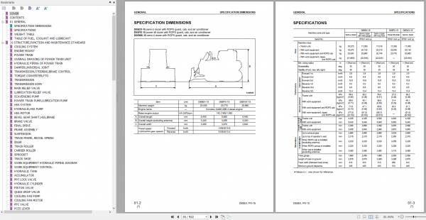 Komatsu D65EX 15D65PX 15D65WX 15 Shop Manual SEBM029508 2