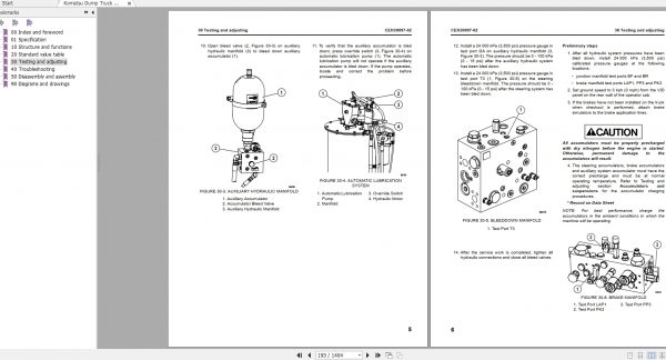 Komatsu Dump Truck 830E 5 USA A50005 Up CEBM032105 Shop Manual 2021 3 1
