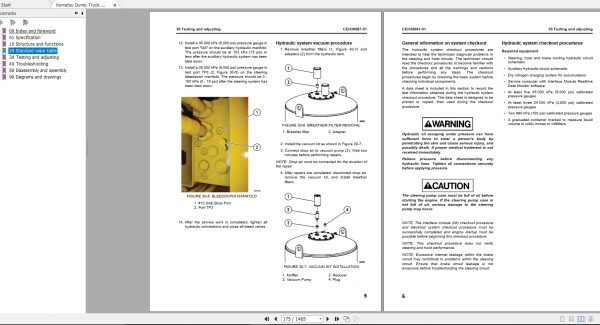 Komatsu Dump Truck 930E 5 USA A40004 Up CEBM032204 Shop Manual 07 2020 3