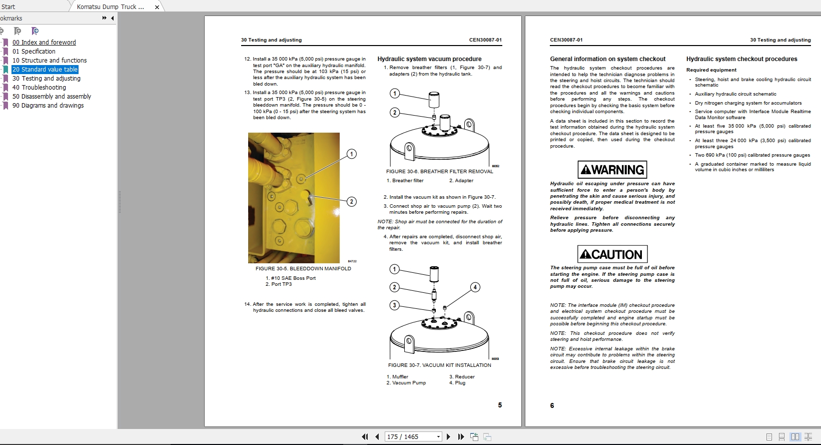 Komatsu Dump Truck 930E 5 USA A40004 Up CEBM032204 Shop Manual 07 2020 3