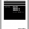 Komatsu Dump Truck Galeo HD465 7R HD605 7R Shop Manual 1