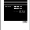Komatsu Dump Truck HD465 7E0 HD605 7E0 Shop Manual 1