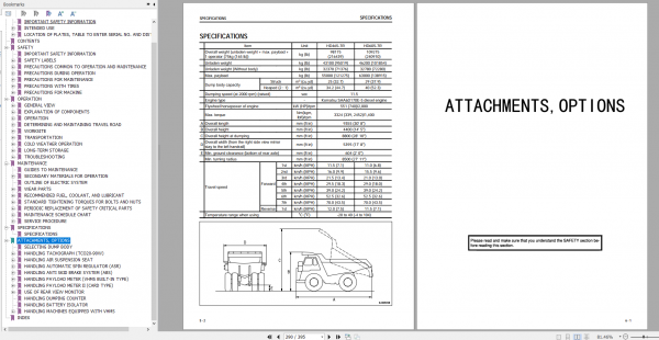 Komatsu Dump Truck HD465 7R HD605 7R Operation Maintenance Manual 3