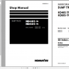 Komatsu Dump Truck HD465 7R HD605 7R Shop Manual SEN02283 10 2