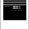 Komatsu Dumpt Truck HD325 7RHD405 7R Shop Manual SEN02373 03 1