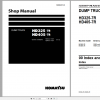 Komatsu Dumpt Truck HD325 7RHD405 7R Shop Manual SEN02373 03 2