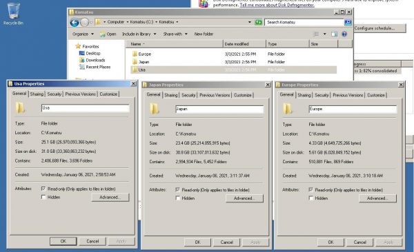 Komatsu EPC 03.2021 USA JAPAN EU 52.83GB 1