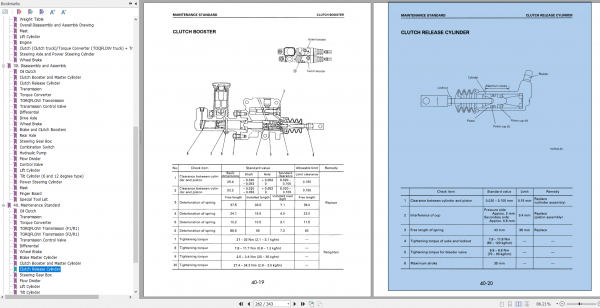Komatsu Forklift FG35Z 45Z 7FD35Z 45 7FD50A 7 Shop Manual BEC07E1 01 4
