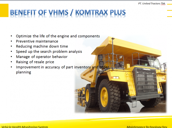 Komatsu Hydraulic Excavator PC1250 Maintenance Technology Material 2