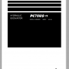 Komatsu Hydraulic Excavator PC78US 11 JPN Shop Manual SEN06844 02 1